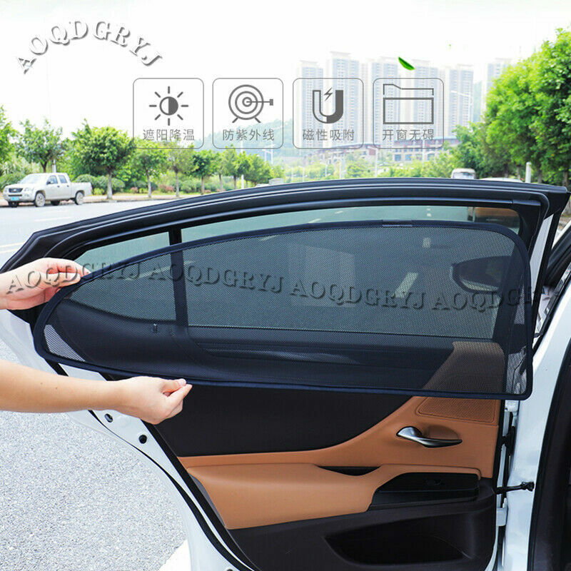 4P Car Window Sun Shade Shield Blind Mesh for Lexus ES350 ES300h ES250 2019-2022