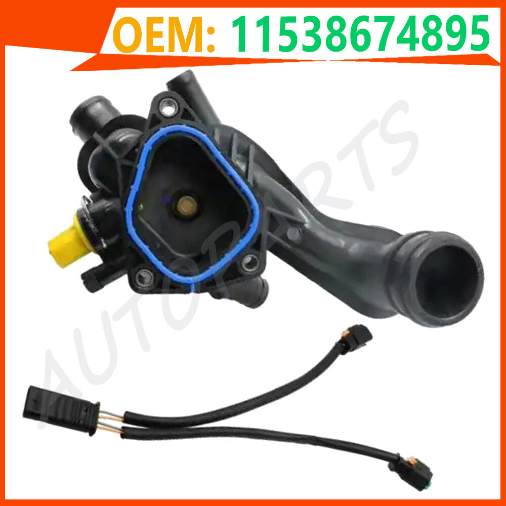 Thermostat Housing with Adapterfor for Mini Cooper R55 R56 R57 R59 R60 Countryman n