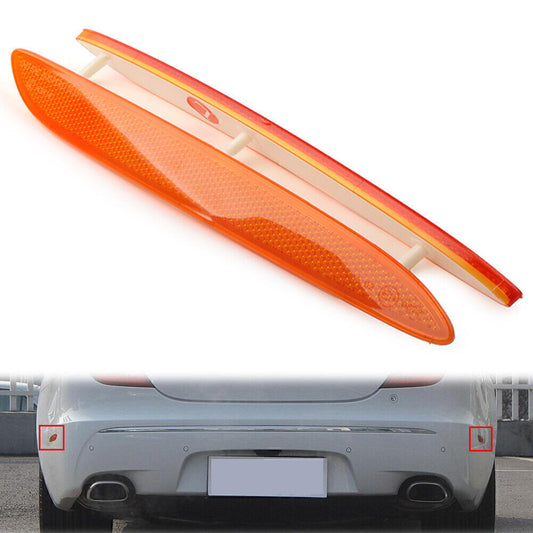 L& R Rear Bumper Trim Side Reflector for Jaguar XJ 2010 2011 2012 2013 2014-2017 Q