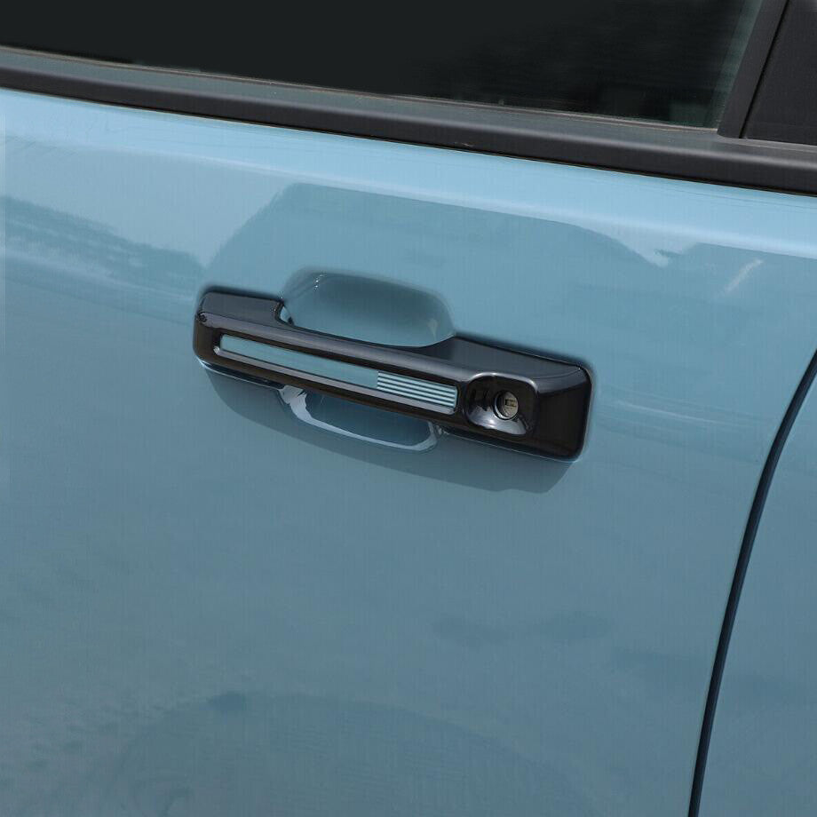 For 2022-2024 Maverick Gloss Black Style Exterior Door Handles Cover Trim v