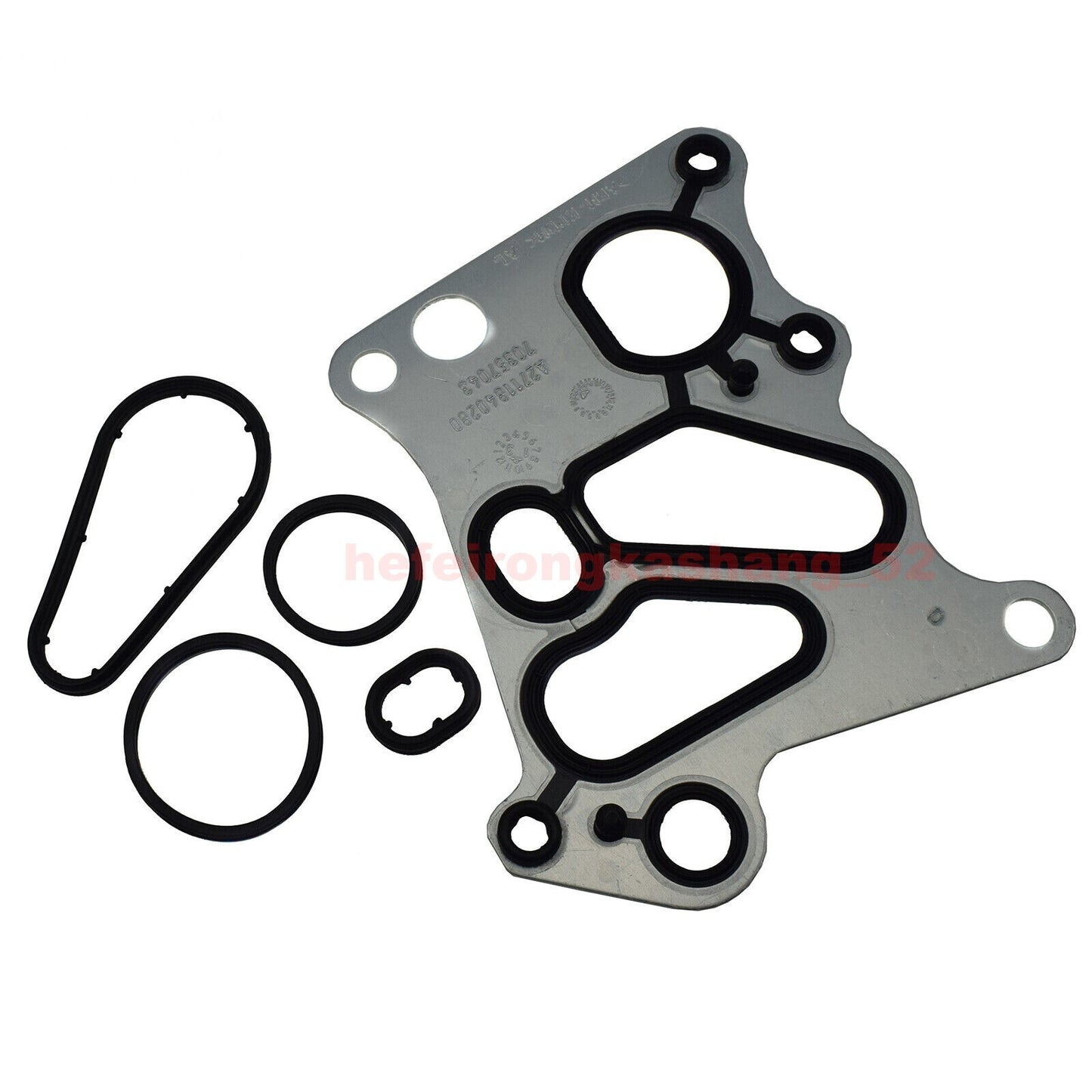 2711840280 Oil filter housing gasket and O-ring for M271 W204 C200 W212 E260- v