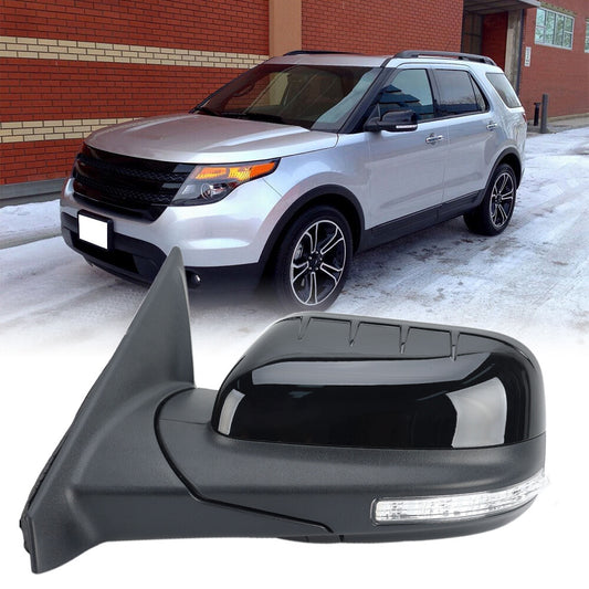 F¨¹r for Ford Explorer 11-15 Au?enspiegel R¨¹ckspiegel Spiegel Beheizt Links 9 Draht