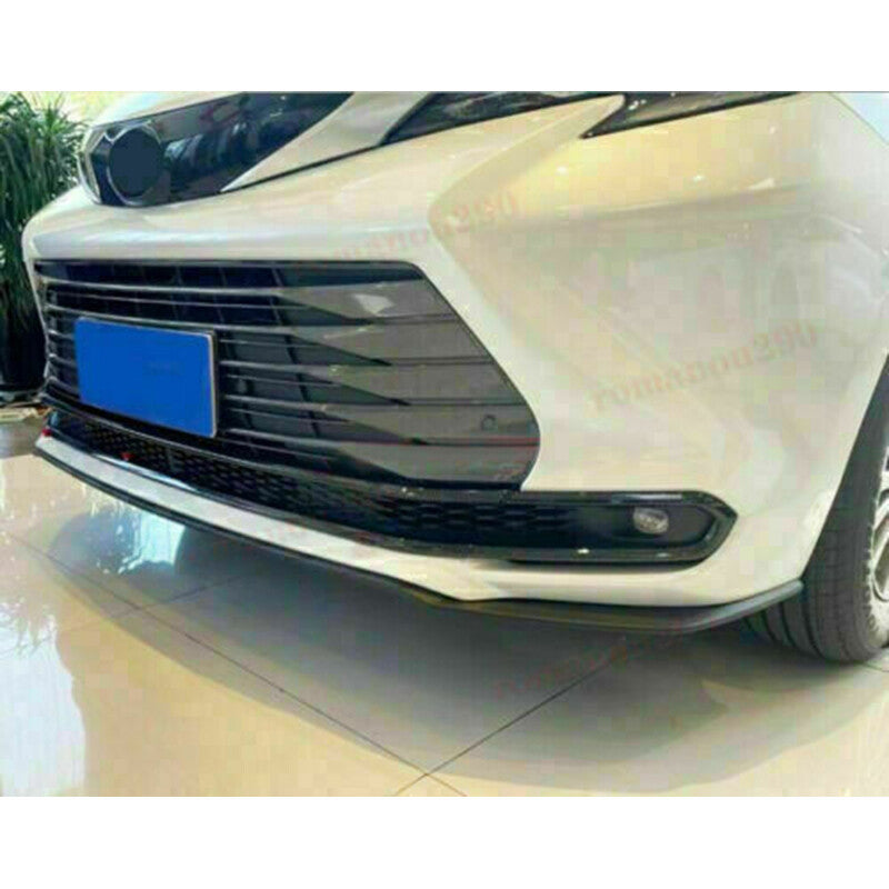 4x for Toyota for Sienna 2021-2023 carbon fiber Front Bumper Grille  Fog Light Trim