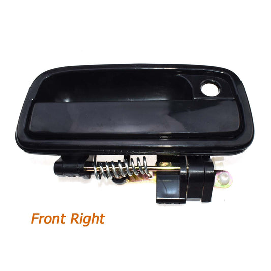 Smooth black exterior door handle on the right front for Tacoma 95-04 6921035070- n