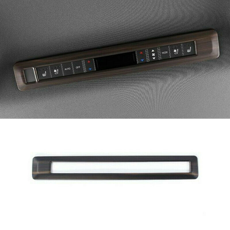 for Toyota for Sienna 2021-2023 Wood Grain Rear Air Conditioning Switch frame Trim