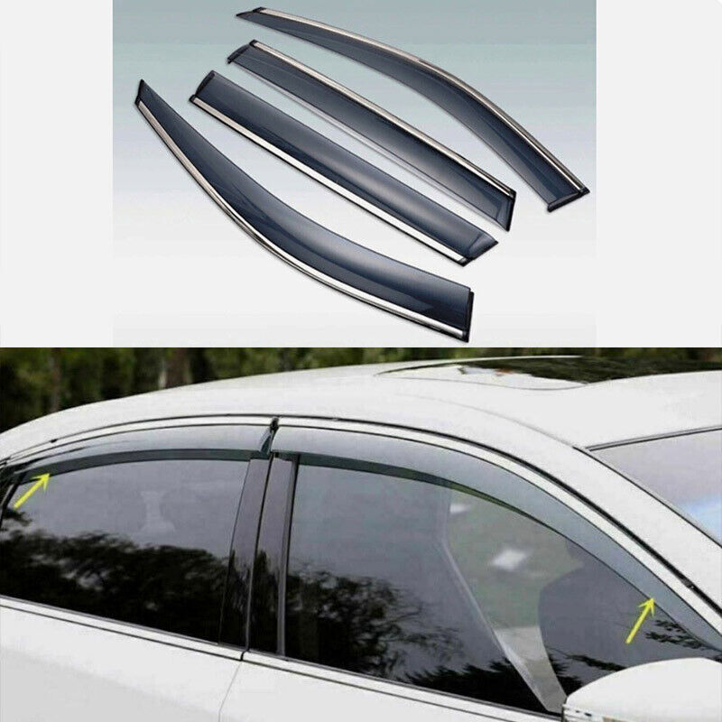 for Honda Accord 2023-24 Side Window Wind Visors Sun Rain Guard Vent Deflectors