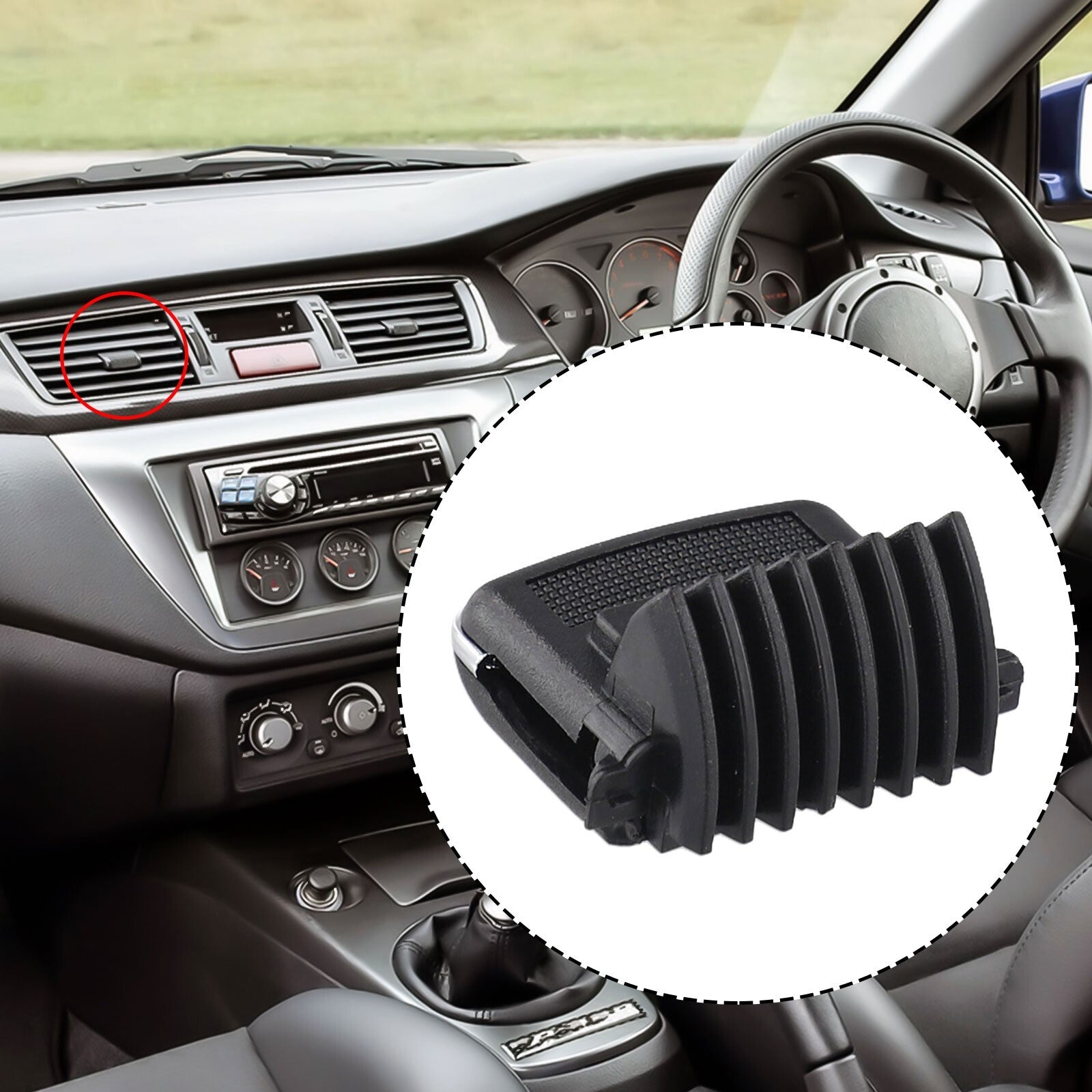 Center Contral A/C Air Vent Paddle Clip For Outlander Sport 2013-2018 New v