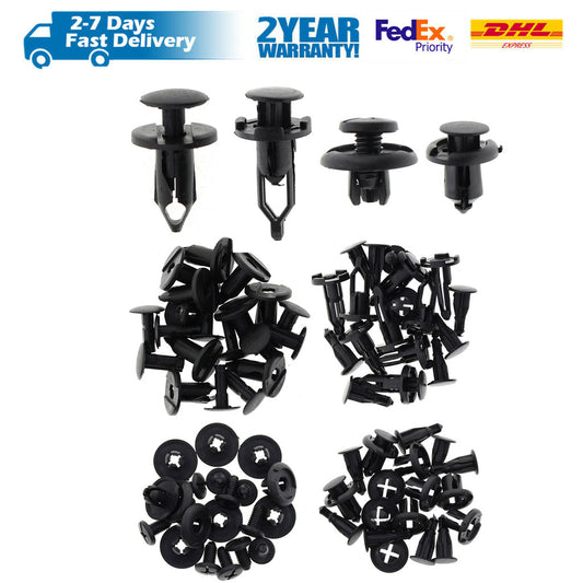 40PCS Car Push Retainer Pin Body Bumper Rivets Trim Moulding Clips Set 4 Sizes