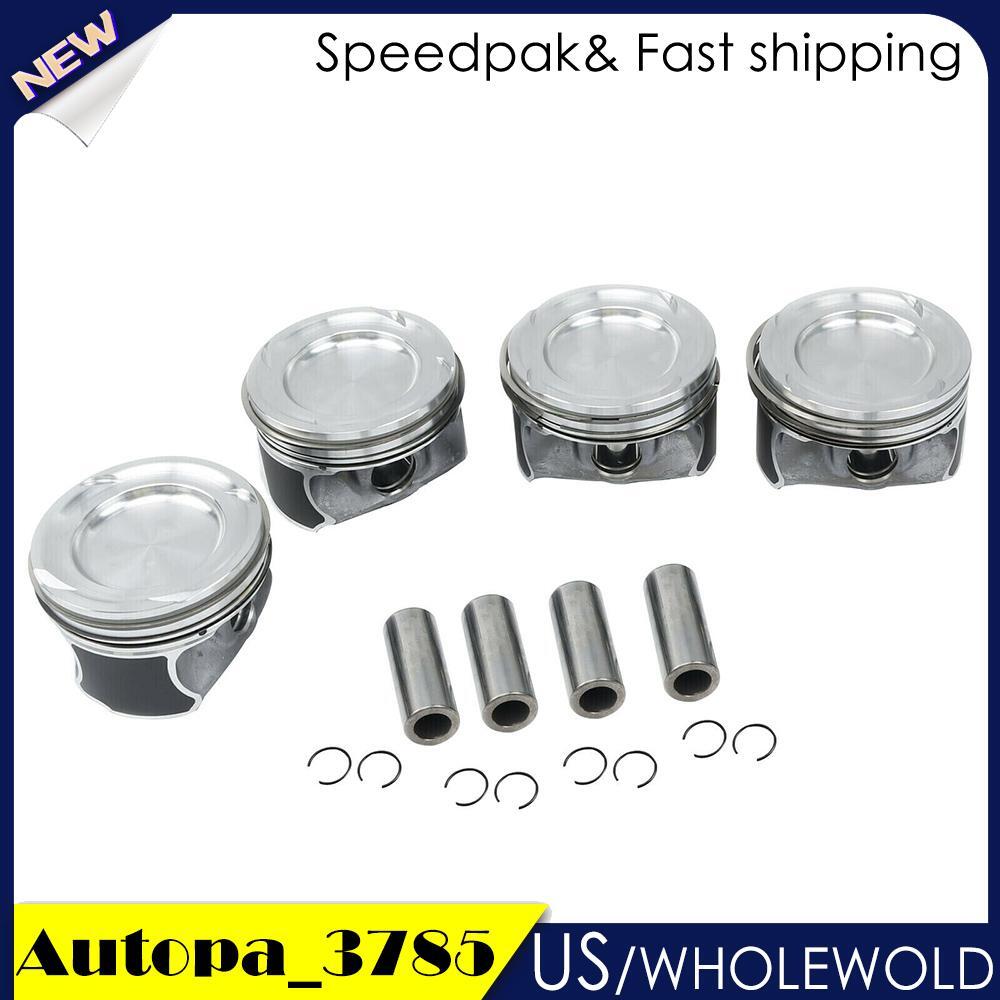 4X Pistons  Rings Set ¦µ83mm STD for Mercedes-Benz C300 C250 W205 2.0T M274.920