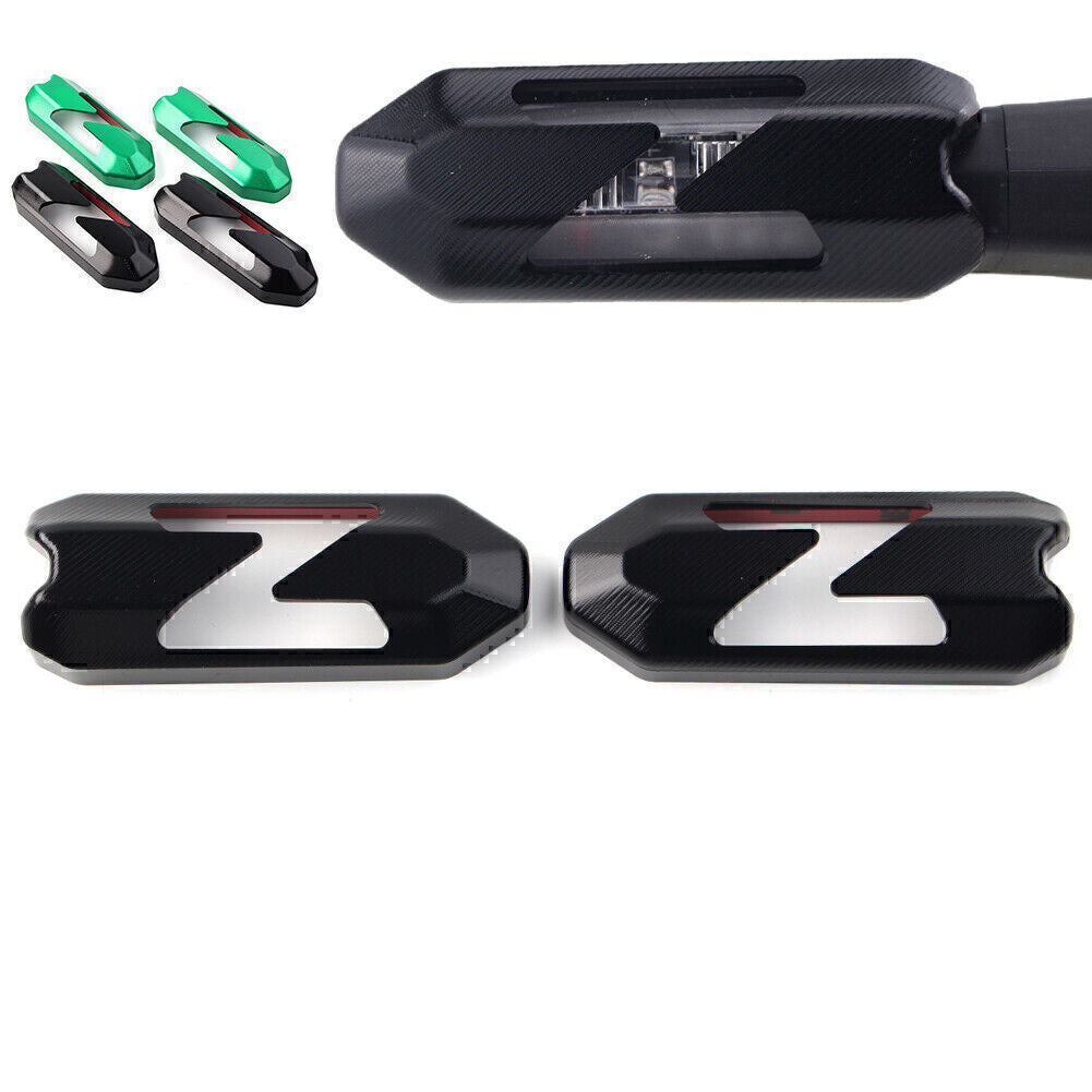 Pair Motorcycle Turn Signal Light Cover Guard Fit for KAWASAKI Z900 Z1000R 2018-2022
