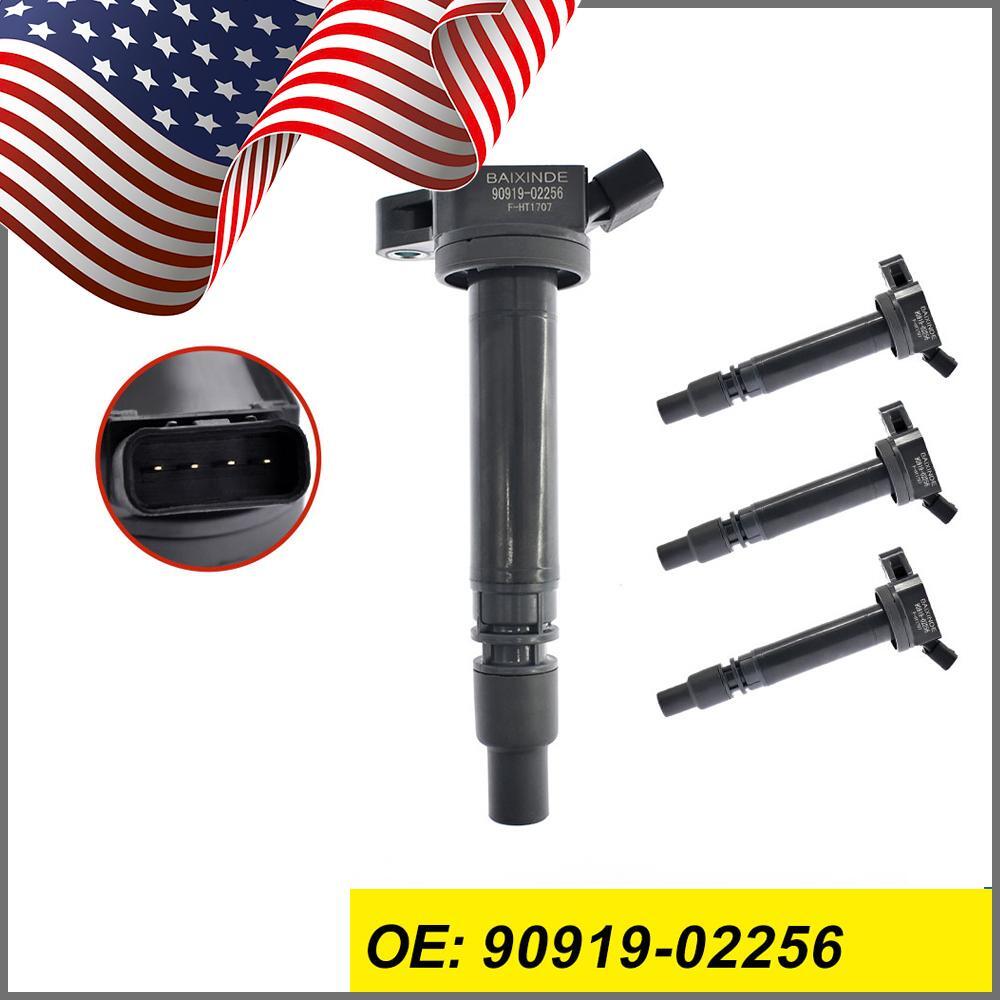 4PCS Ignition Coils for Lexus GS350 IS350 for Toyota RAV4 for Camry Tundra for Avalon UF507