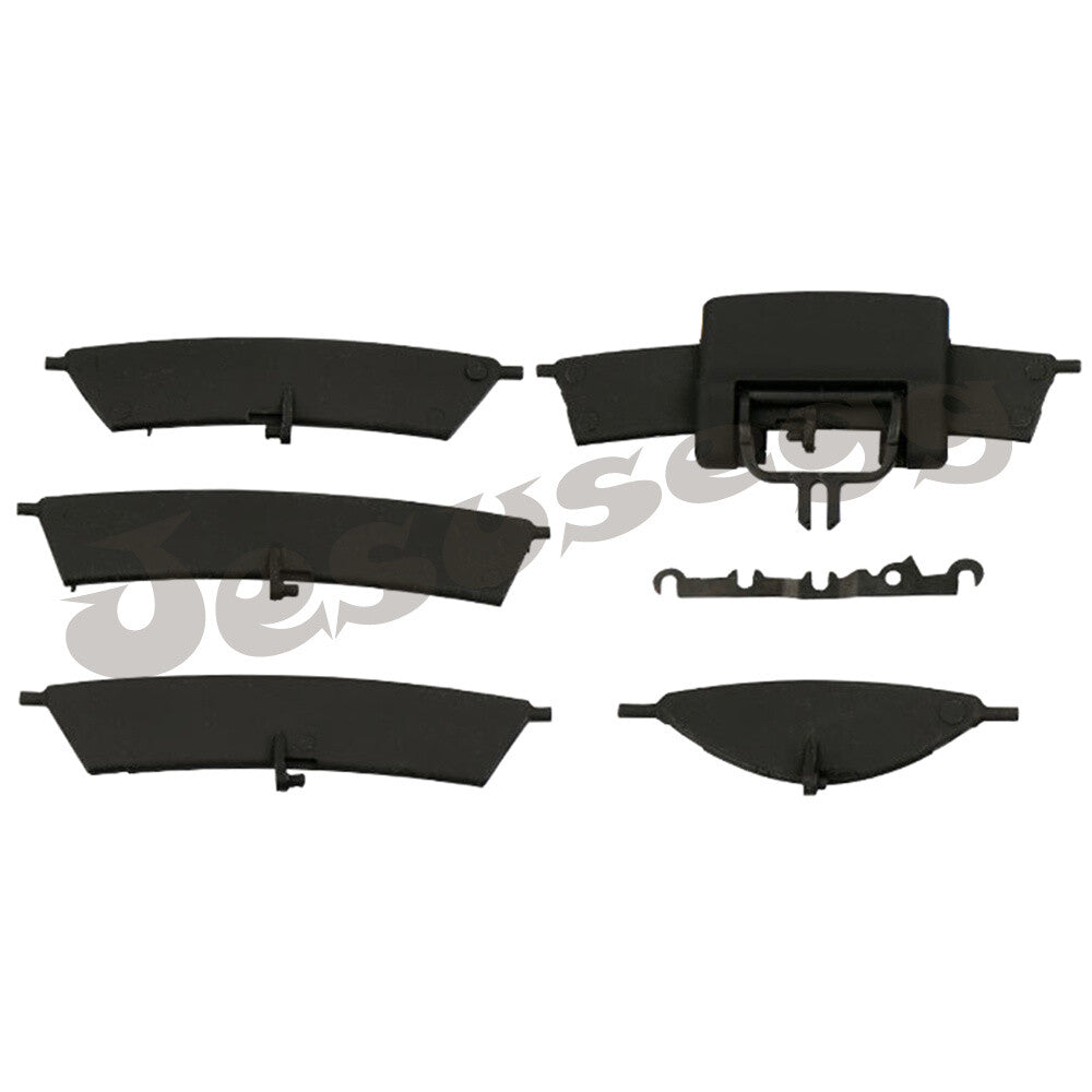 Dashboard Dash Center AC Air Vent Grill Kit Black For 2007-12 ML-Class GL-Class Q