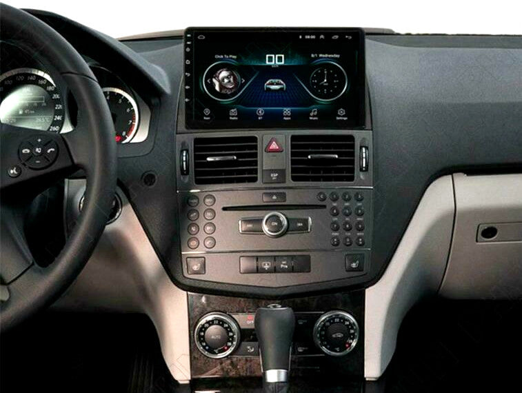 Android Unit for 2007-2010 C-Class W204 S204 Head 9-inch CarPlay Auto- n