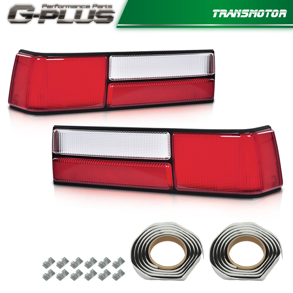 Suitable for 87-93 for Mustang taillight taillight lens left and right double set - v