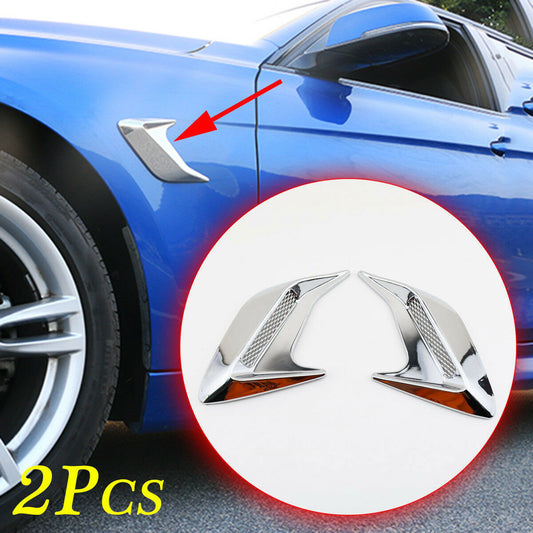 2X Air Vent Inlet  for ford  Explorer Car Body Side Molding Trim Decoration Part