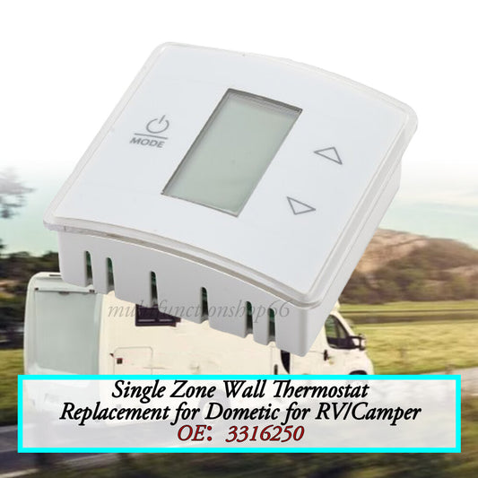 Single-zone wall thermostat replacement parts for Dometic RV/camping conditioner Q