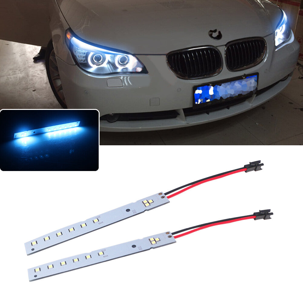 Pieces Ice Blue LED Eyebrow Light Mod for 2008 - 10 for E60 LCI M5 5 - v