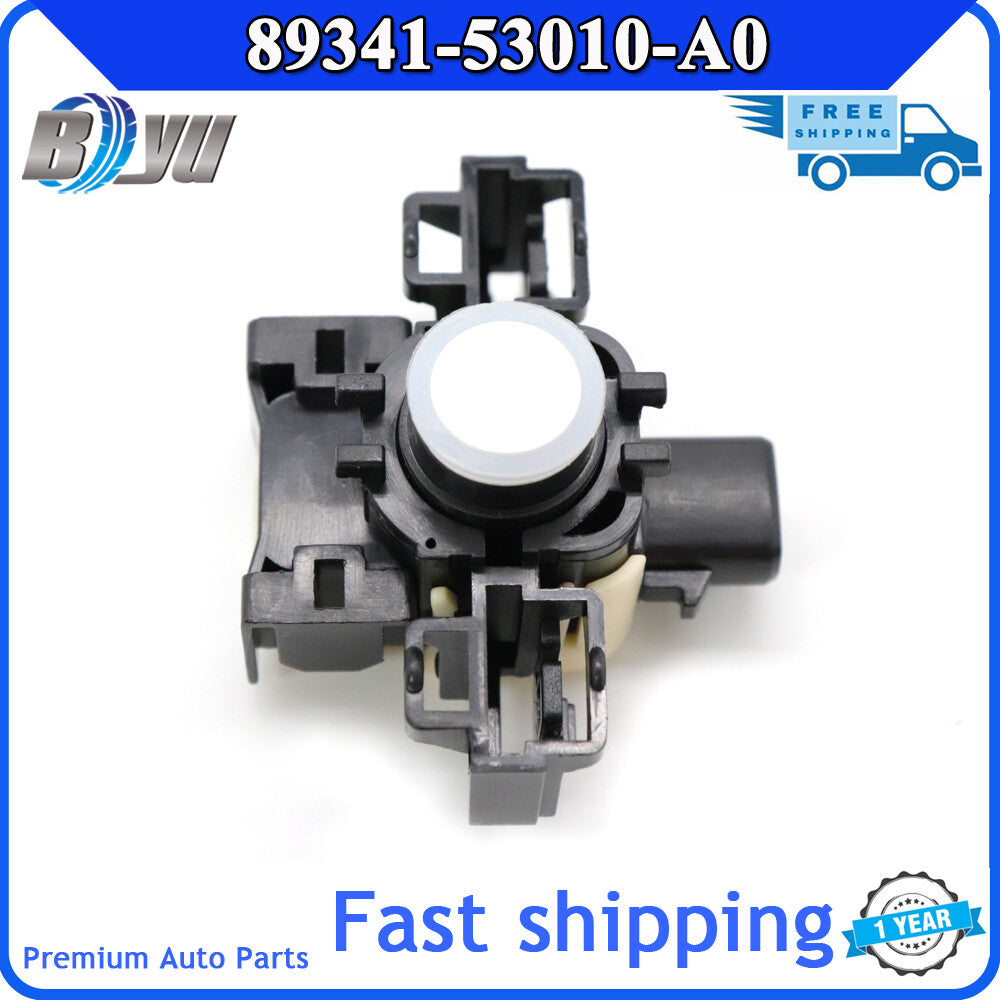 1 White PDC Backup 89341-53010-A0 for Lexus ES350 ES300h 2013-15 Parking Sensor v