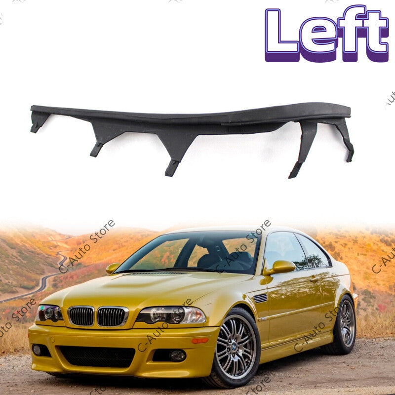 Left Upper Headlight Cover Strip for BMW E46 325i 2002-2005 63126921859/860