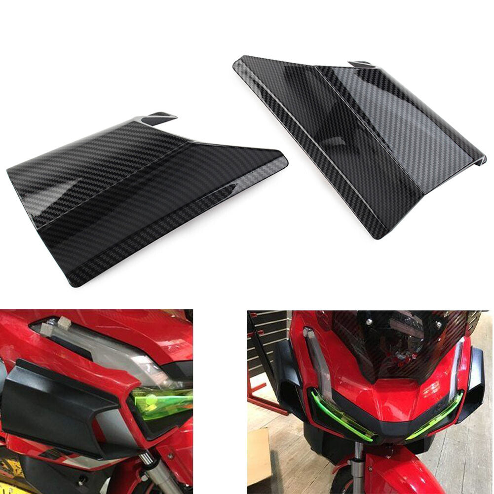 Fit for Honda ADV150 2019-2020 Side Winglet Wind Fin Spoiler Front Fairing Cover