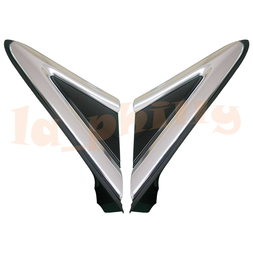 2pcs Front Upper Fender Molding Trim Part Left  Right For 2013-19 for Cadillac XTS