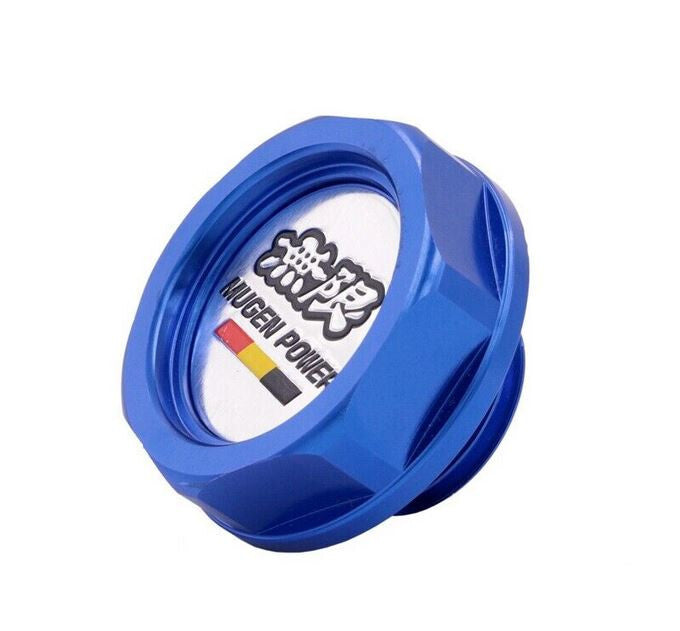 Blue engine oil filler cap for Mugen engines, suitable for Honda for Acura .