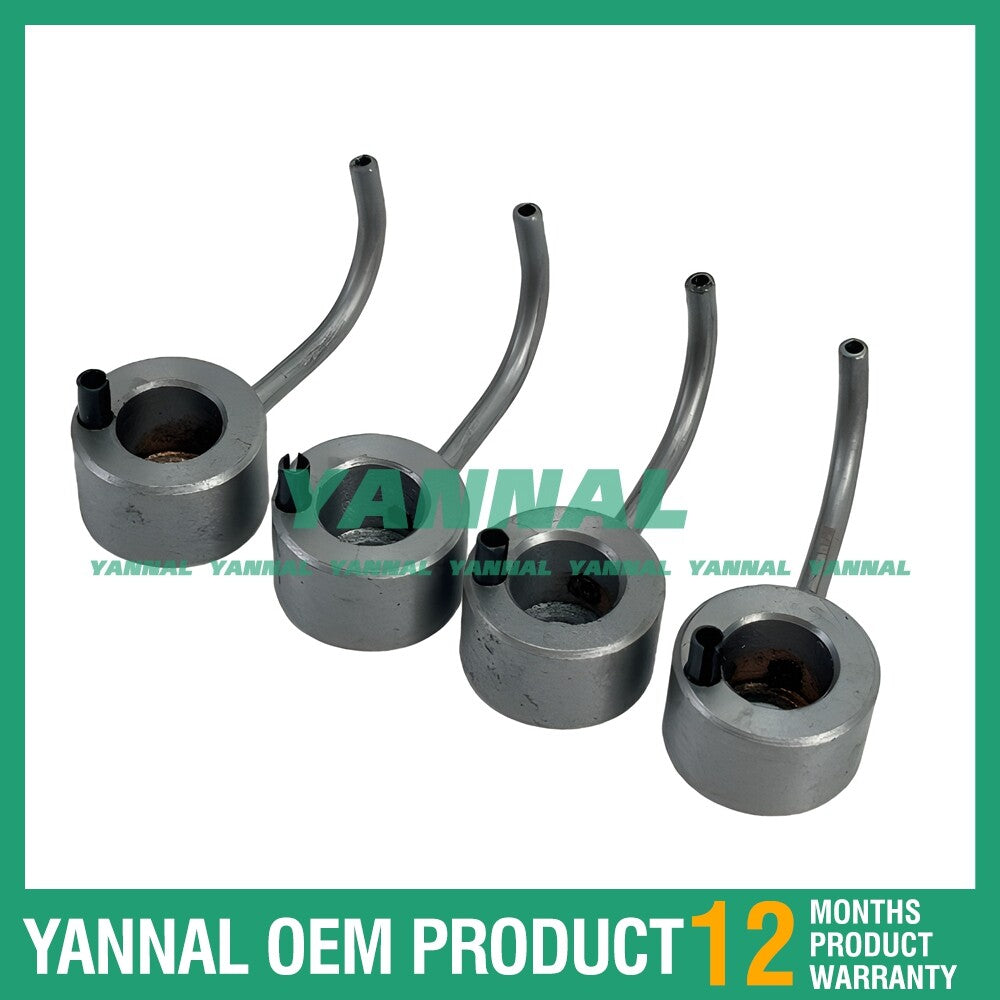 4-piece oil nozzle kit for 4TNV98 engine parts -