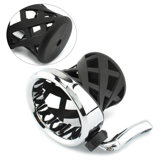 Handlebar Cup Holder Drink W/ Mesh Basket Mount Universal Fit for BMW R18 Motorcycle Q