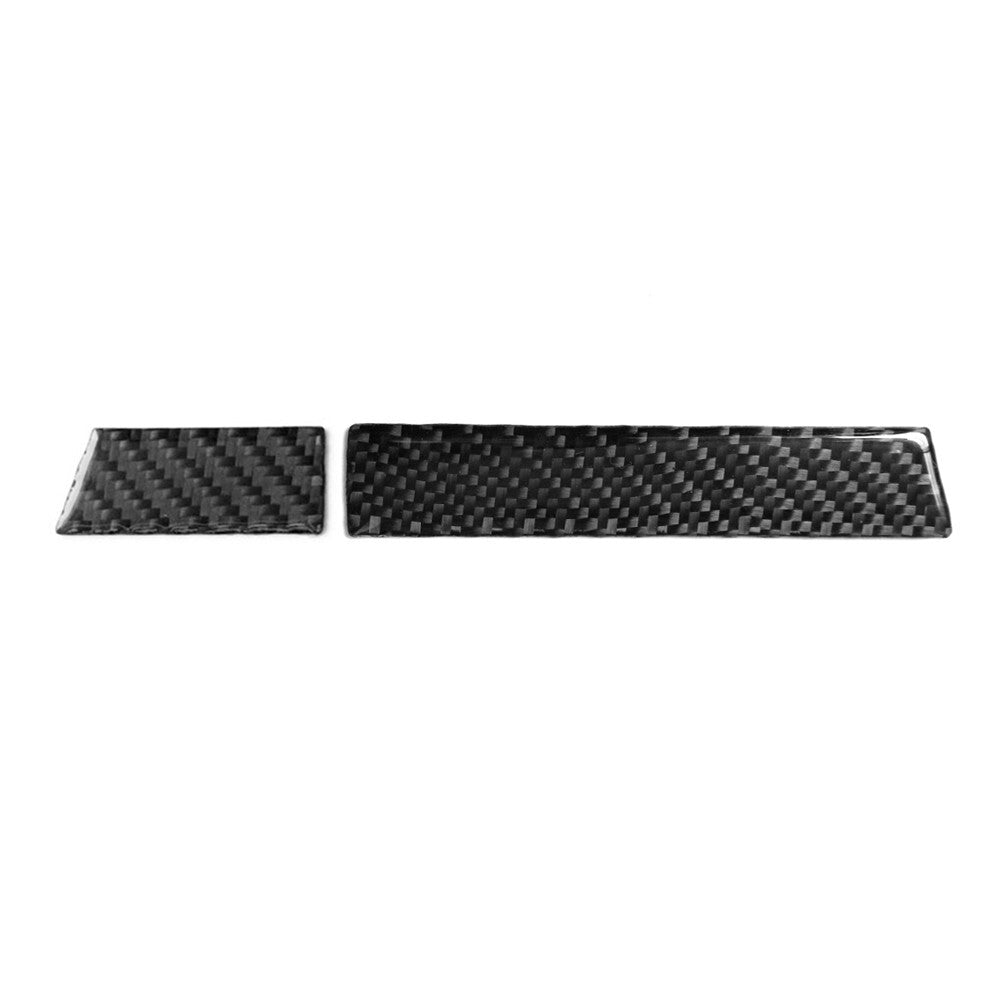 4Pcs Red Carbon Fiber Steering Wheel Accent Cover Trim for Infiniti G37 2010-13 v