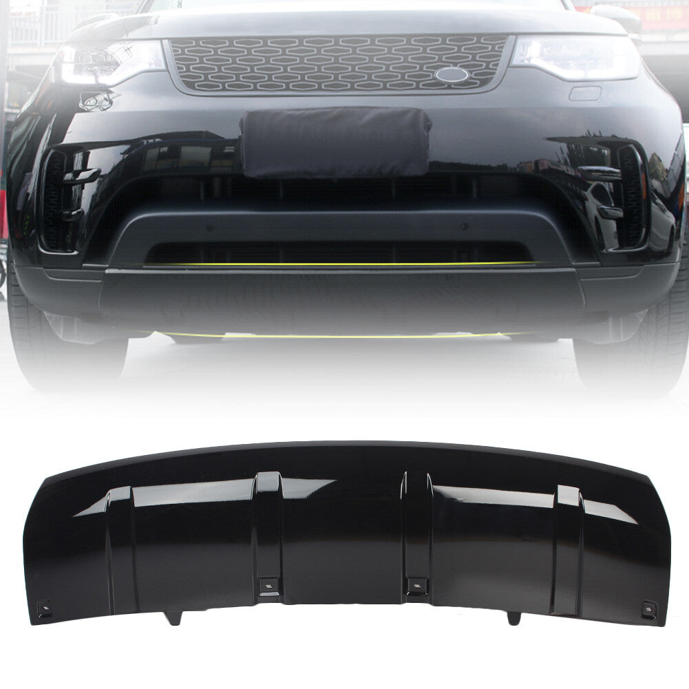 Front Bumper Skid Plate for Land Rover Discovery 5 2017-2019 2018 Glossy Black