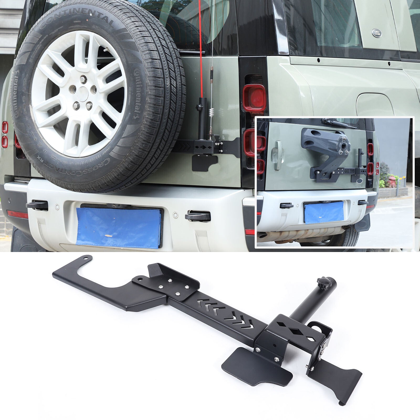 Tailgate spare tire antenna bracket suitable for Land Rover for Defender 2020-24 n