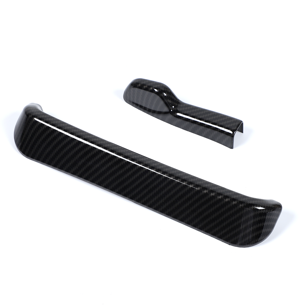 Carbon Fiber Steering Wheel Height Adjust Cover Trim for Jeep for Wrangler JL JT 18+