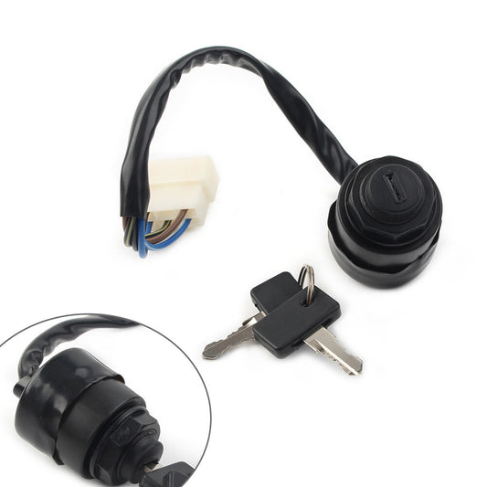 Ignition Key Switch for Kawasaki Mule 610 4X4 KAF400A 2007-2016 KAF400G KAF400C Q
