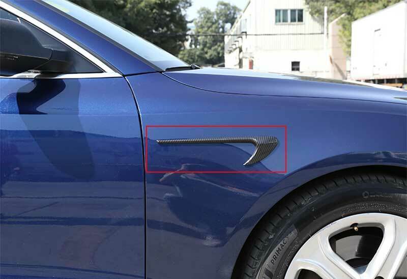 for Benz E-Class 2016-2021 Carbon Fiber Side Door Fender Strips Cover Trim Decor