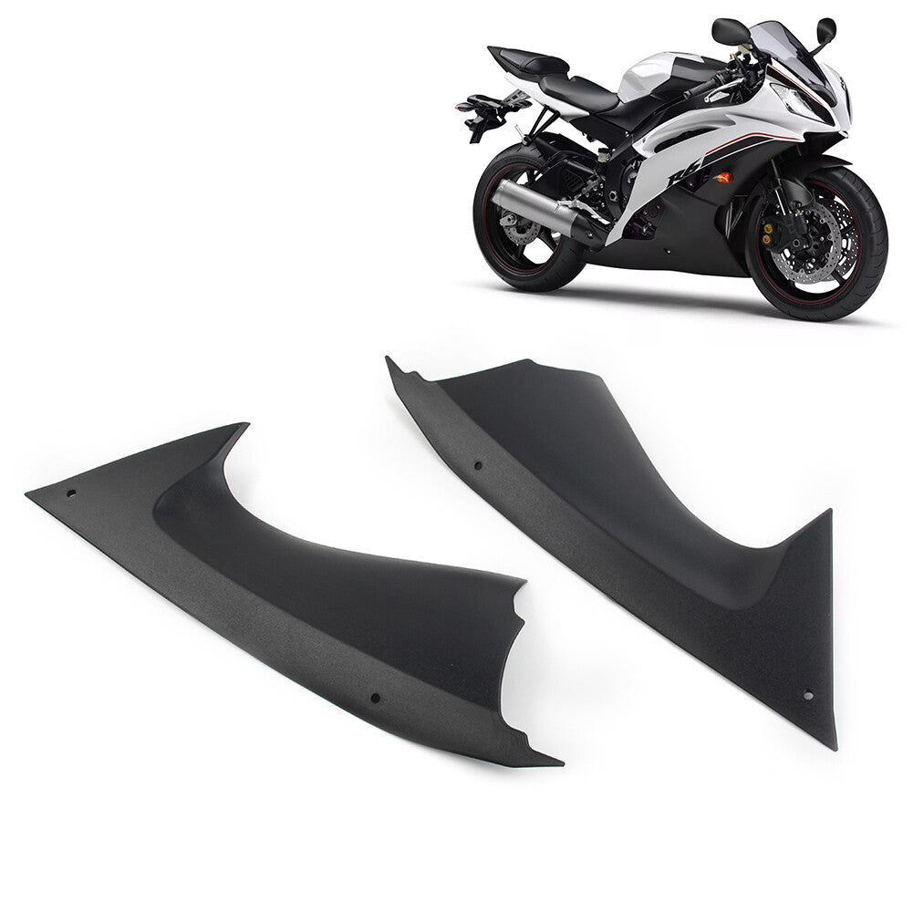 for Yamaha YZF R6 2008-2016 2x Side Air Duct Cover Fairing Cowling Insert