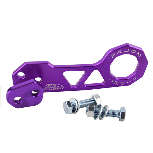 Aluminum Purple Racing Trailer Hook Rear Tow Hook for Honda for Acura for Civic for Mazda Q