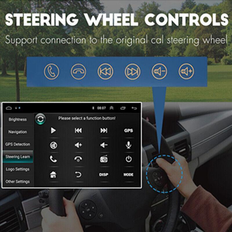 Auto Radio Apple Touch Screen 7in Double 2DIN Andriod Carplay GPS WIFI Stereo