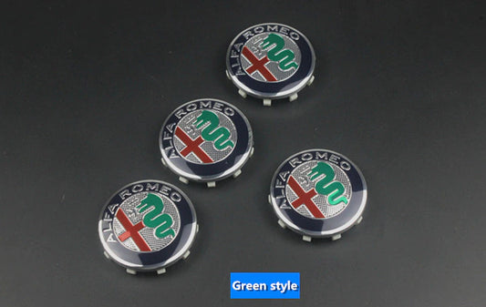 4x60mm for Audi Rim Caps Hubcaps Wheel Center Caps Badges Decals Emblems Logo Grey v