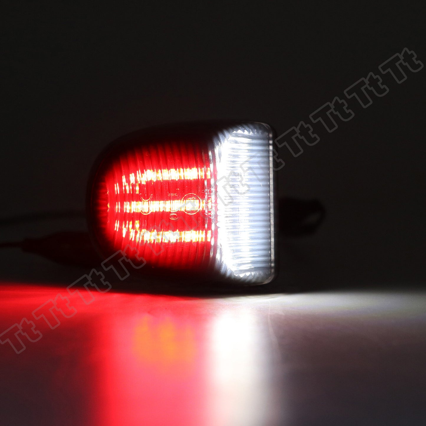 2 Pieces White/Red LED License Plate Lights for 00-06 for Tahoe Suburban for GMC for Yukon XL- v