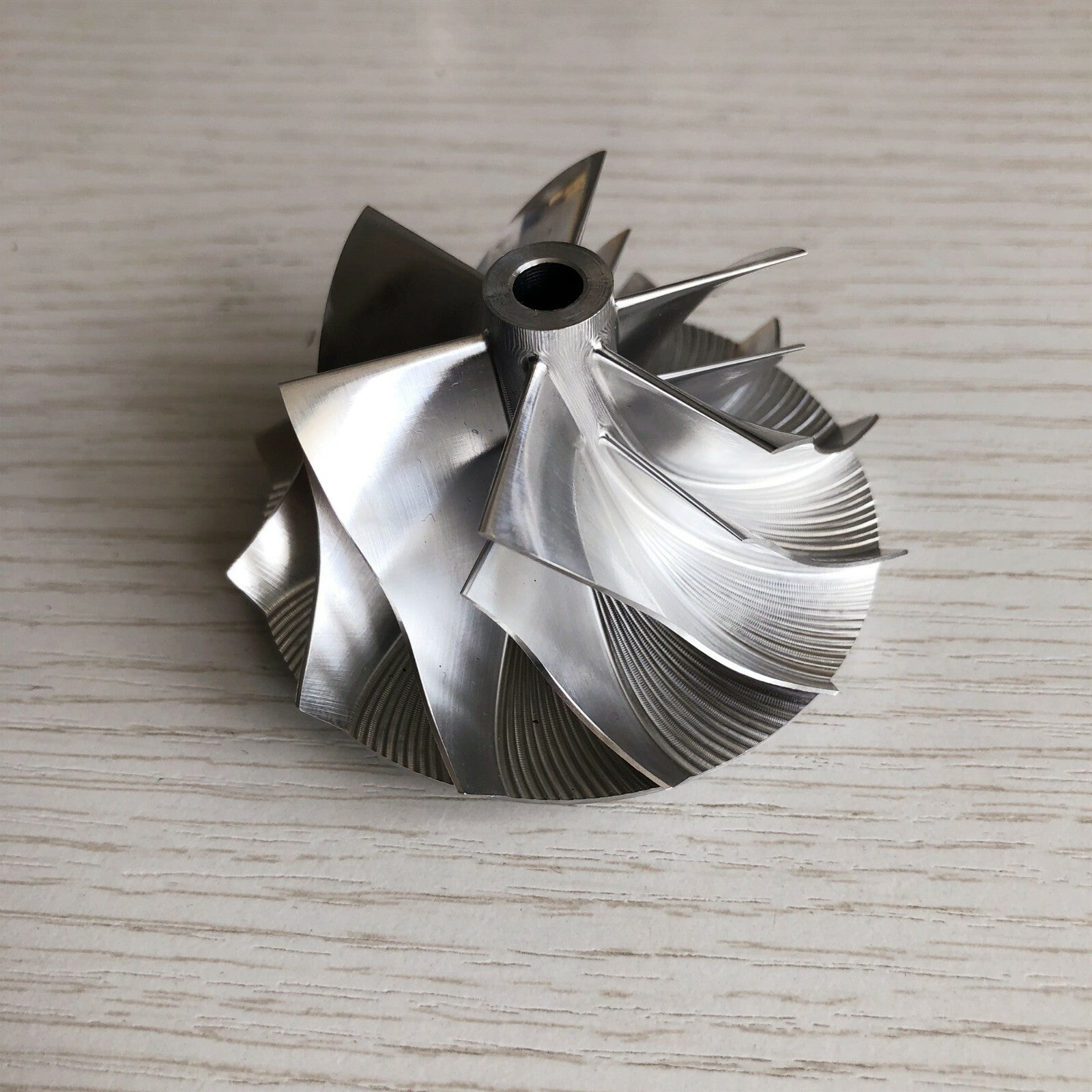RHF55 48.62/65.00 mm 6+6 Blade Performance Turbine Blank Compressor Wheel VIET