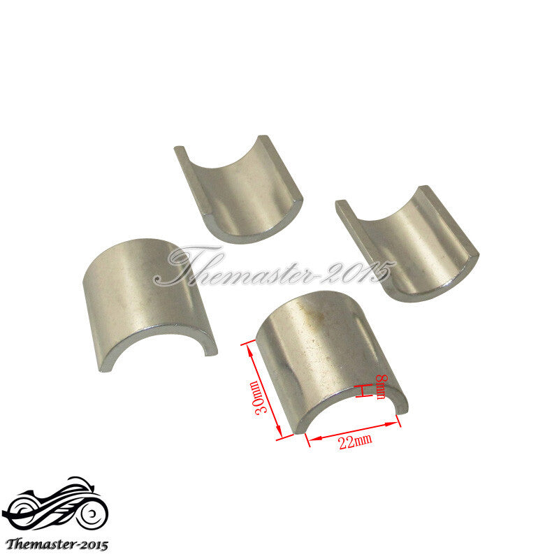 7/8 Handlebar Riser Clamp Spacers Conversion Shims For ATV Quad Pit Dirt Bike Q