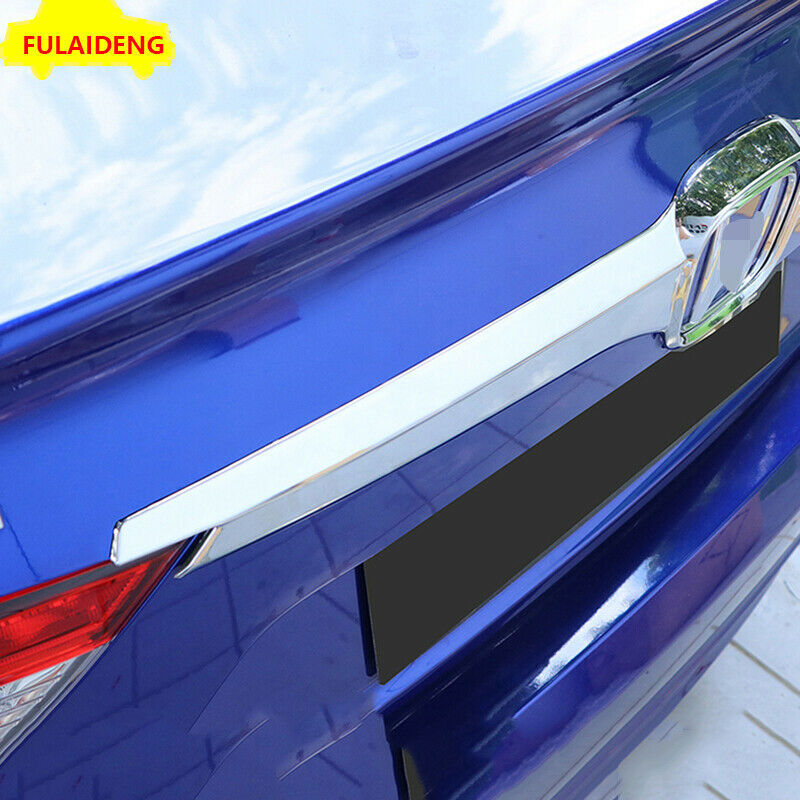 for Honda Accord 2018-2021 Chrome Rear Door Trunk Gate Lid Cover Strip Trim 1Pcs