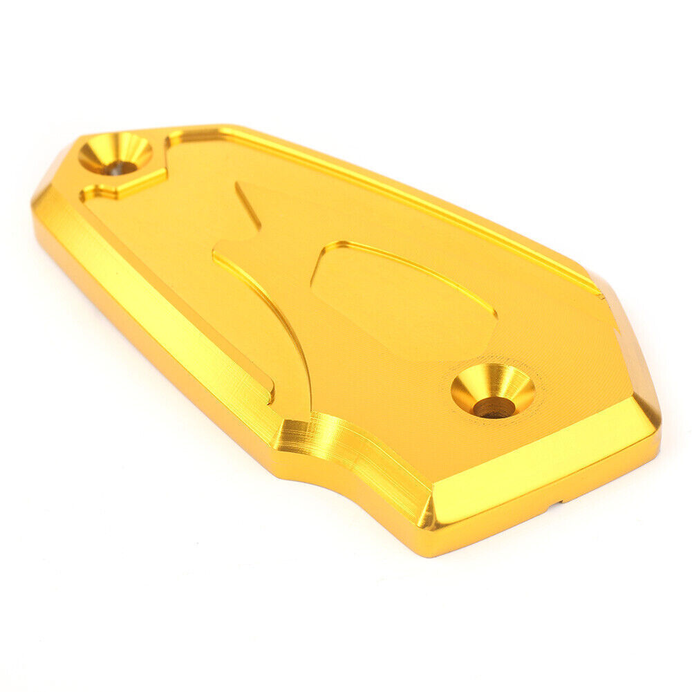 1pc Front Brake Fluid Reservoir Tank Cap for Kawasaki ER6N Z650 Z900 Gold