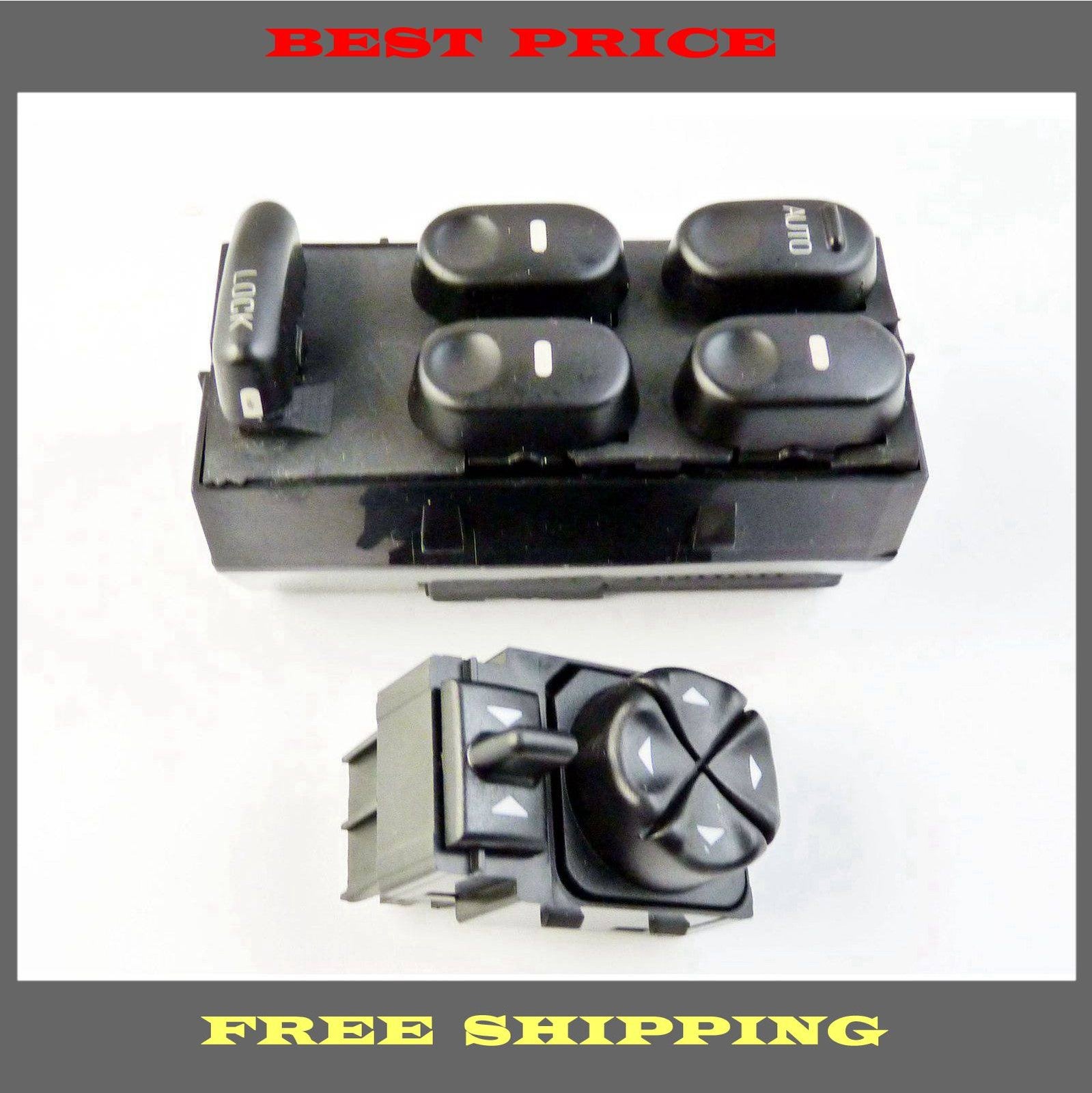 Electric drive side main window switch power mirror switch suitable for general Century- n