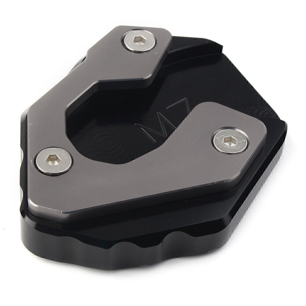 Motor Kickstand Side Stand Extension Plate Pad Fit for Yamaha MT-07 FZ-07 Titanium Q