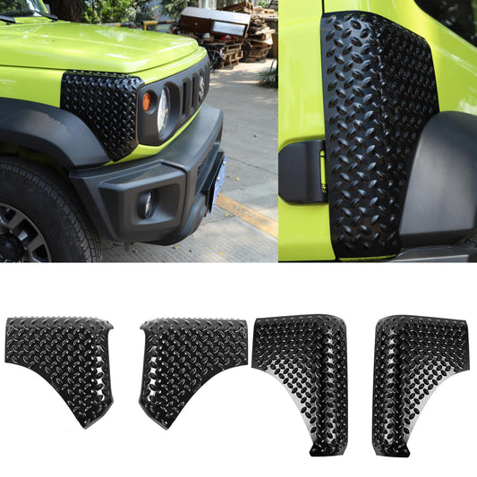 Front Rear Fender Wheel Eyebrow Cover Trim Armor for Suzuki for Jimny 2019-2022 4PCS