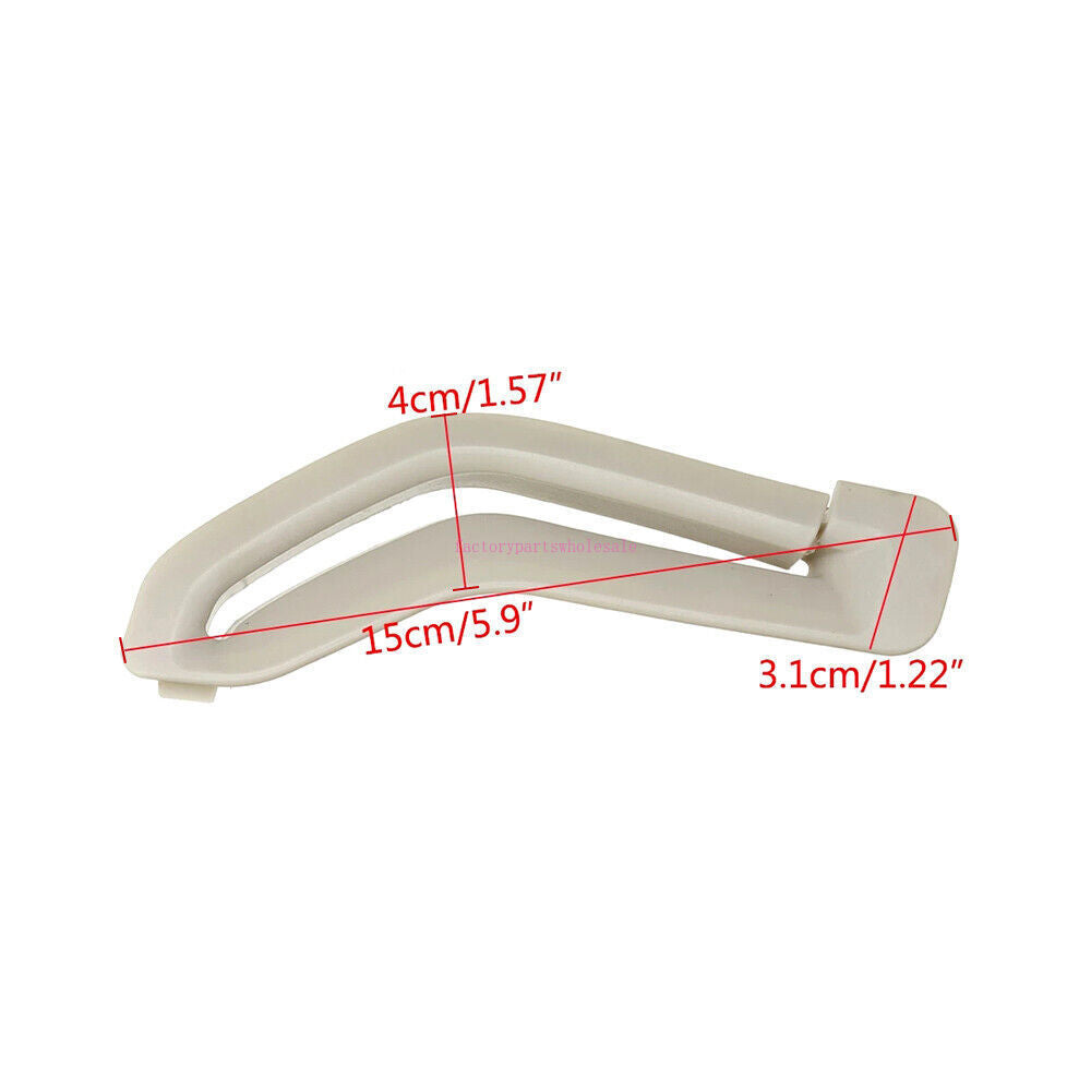 1 piece (39885875) for Volvo XC90, V70, S60, S80: Left front drive side for seat belt trim cover. n