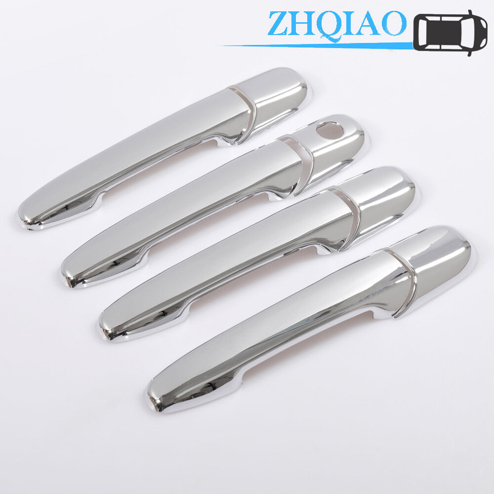 4Pcs Chrome Door Handle Cover Trim Fits for Mazda 3/6 2002-2007