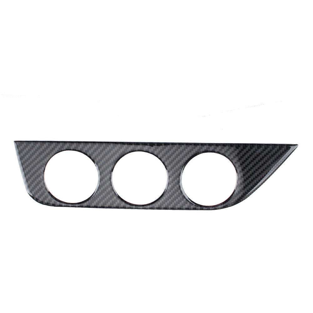 Red Dashboard for Co -pilot Cover Strip Carbon Fiber For Camaro 2016-2018 v