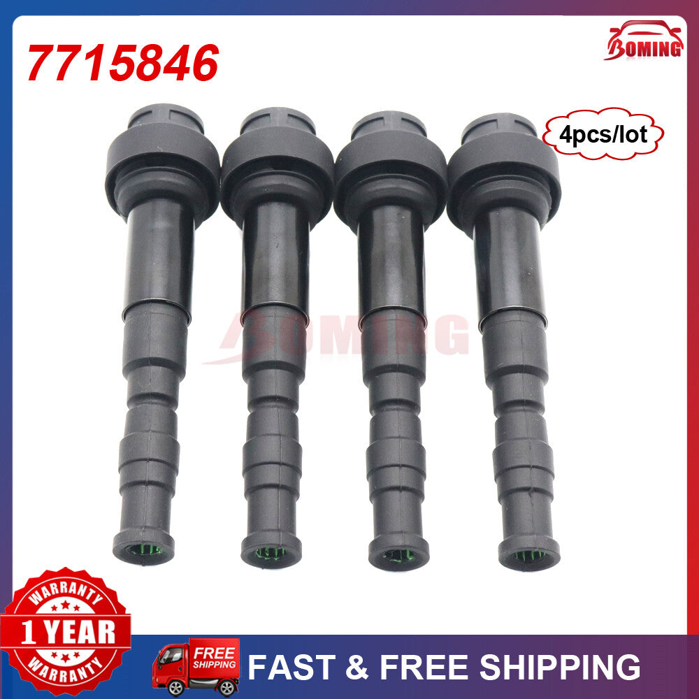 4PC 7715846 NEW Ignition Coil for BMW K1300S K1200R F700GS F800GT F800R F800S